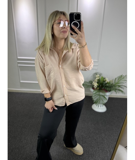 Bambu Oversize Salaş Gömlek Bambu Oversize Salaş Gömlek
