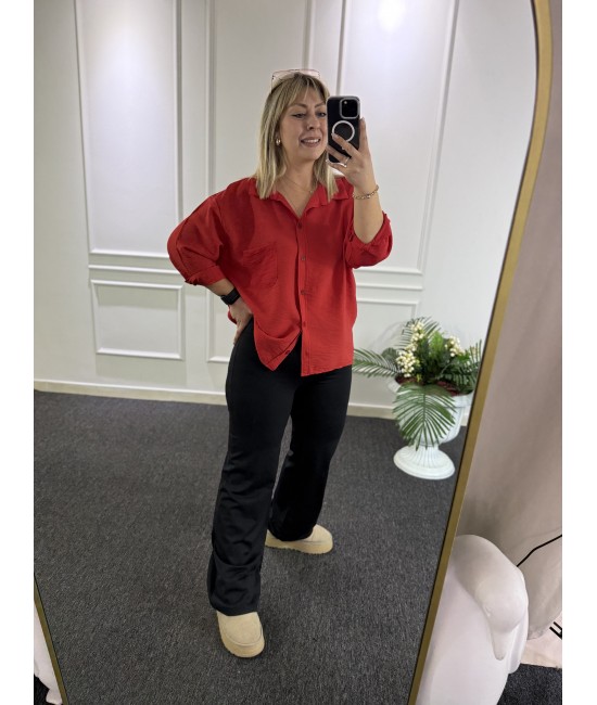 Bambu Oversize Salaş Gömlek Bambu Oversize Salaş Gömlek