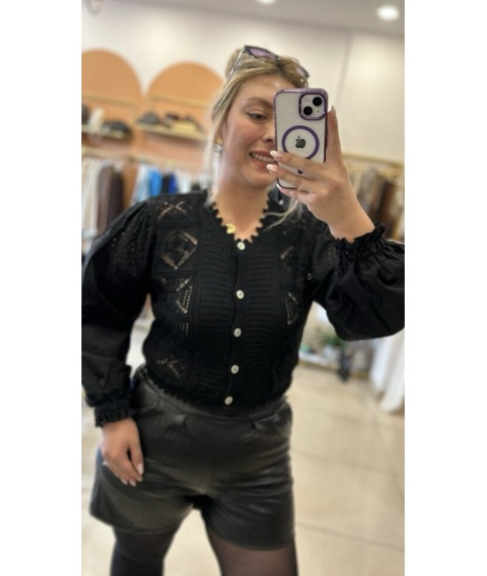 Tasarım Crop Triko Hırka&Bluz Tasarım Crop Triko Hırka&Bluz