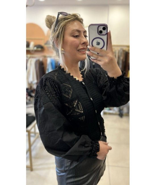 Tasarım Crop Triko Hırka&Bluz Tasarım Crop Triko Hırka&Bluz