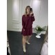 Oysho Kumaş Bordo İkili Takım Oysho Kumaş Bordo İkili Takım
