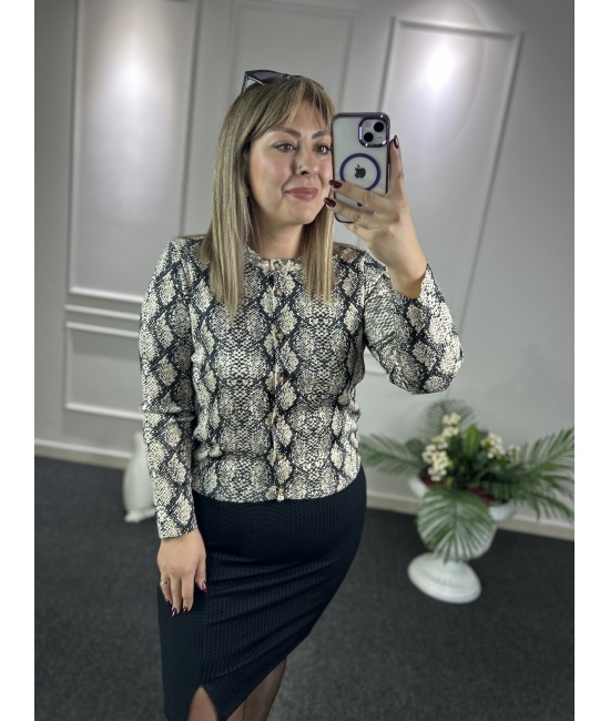 Yılan Desen Triko Yılan Desen Triko