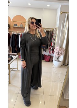 Soft Touch Relax Grey 3’lü Set