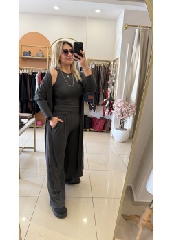 Soft Touch Relax Grey 3’lü Set