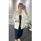 Keten Blazer Ceket Keten Blazer Ceket