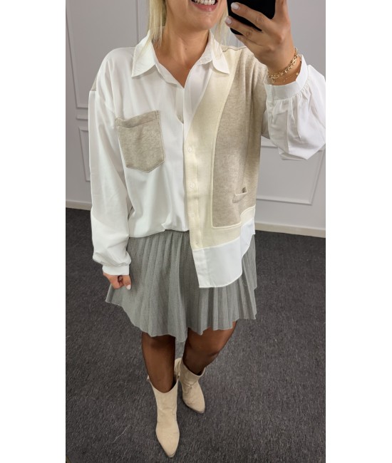 Mini Pileli Şortlu Etek Mini Pileli Şortlu Etek