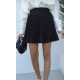 Zra Şort Etek-Siyah