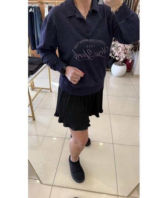 Zra Şort Etek-Siyah