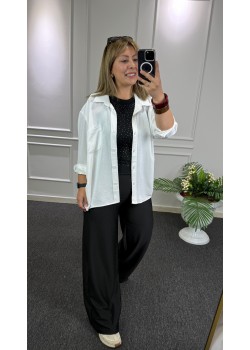 Oversize Ayrobin Gömlek