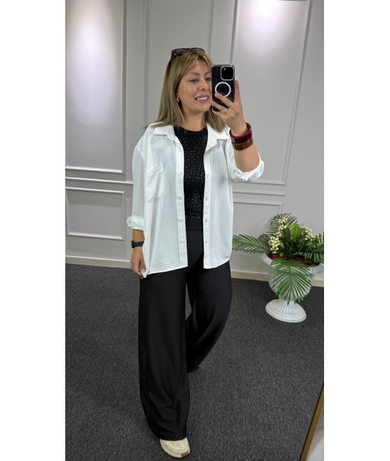 Oversize Ayrobin Gömlek