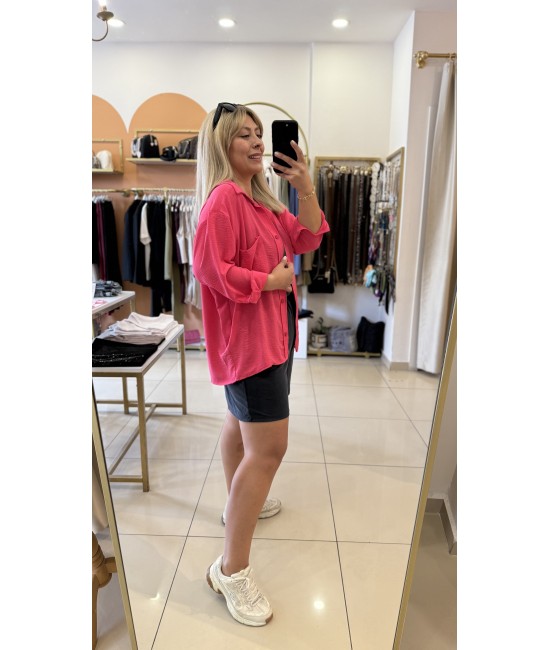 Oversize Ayrobin Gömlek