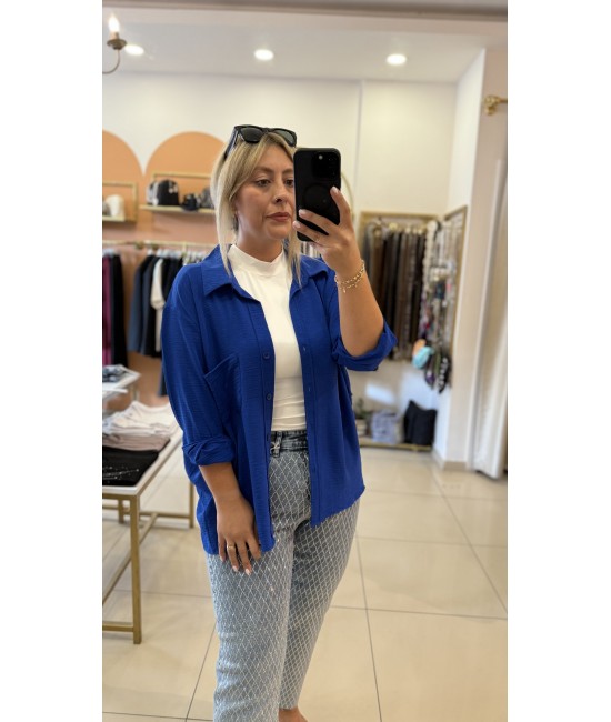 Oversize Ayrobin Gömlek