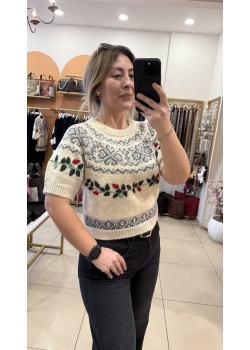 Zra Muadili Nakışlı Eleni Kazak 