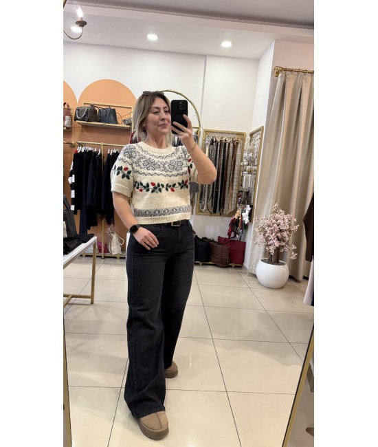 Zra Muadili Nakışlı Eleni Kazak 