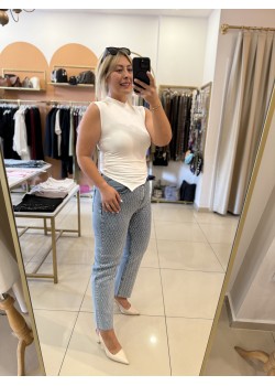 Premium Baklava Taşlı Boyfit Jean