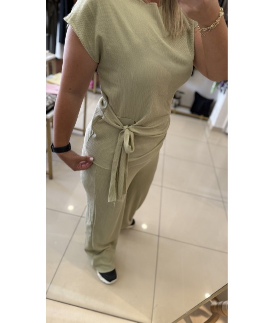 Mint Yeşili Yandan Bağlama Detay İkili Takım Mint Yeşili Yandan Bağlama Detay İkili Takım