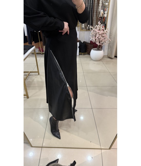 Tasarım Modal Kumaş Etek&Bluz Takım