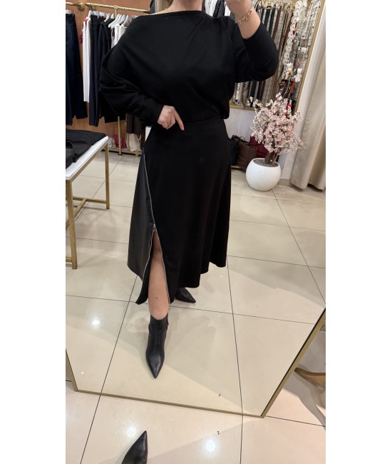 Tasarım Modal Kumaş Etek&Bluz Takım