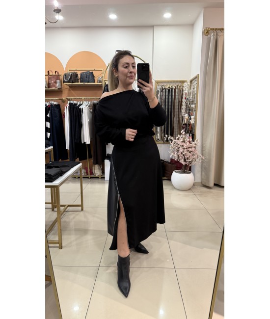 Tasarım Modal Kumaş Etek&Bluz Takım