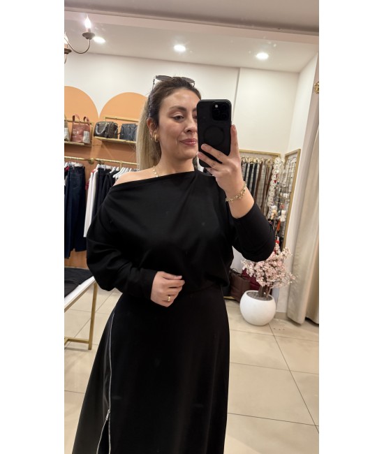 Tasarım Modal Kumaş Etek&Bluz Takım