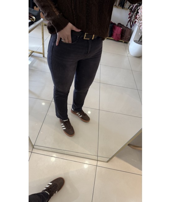 Zra Yıkama Kahve Boyfit Jean Pantolon