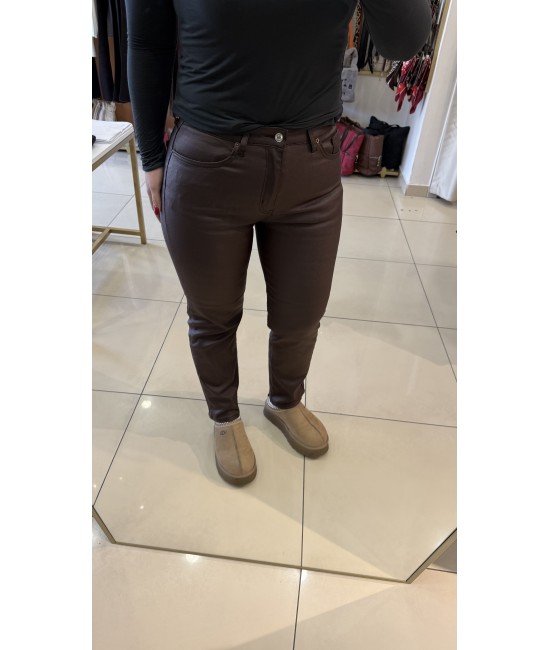 Premium Acıkahve Zra Mumlu Pantolon Premium Acıkahve Zra Mumlu Pantolon