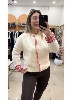 Tasarım Pötikare Detay Hırka