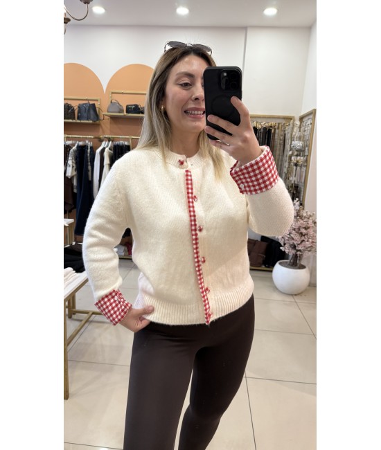 Tasarım Pötikare Detay Hırka