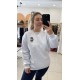 Bymn Gri Şardonlu Sweat