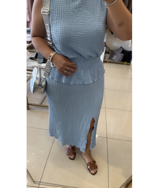 Bubble Mavi Etek&Bluz Takım Bubble Mavi Etek&Bluz Takım