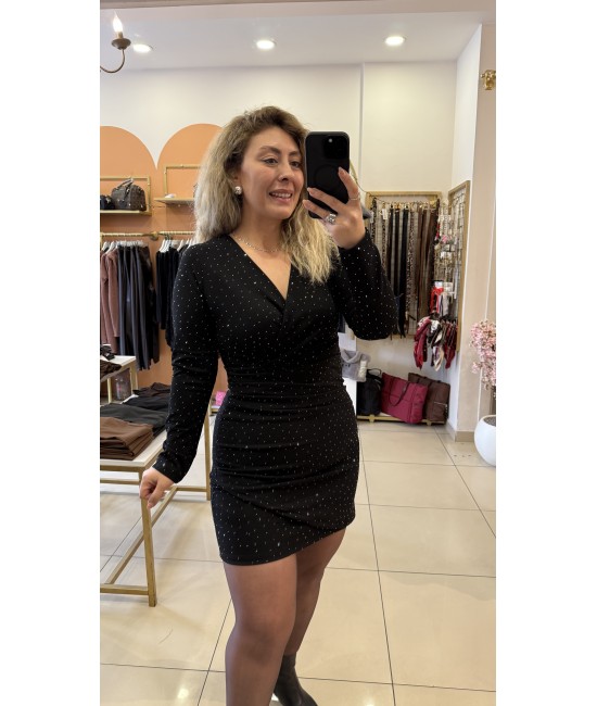 Taşlı Glow Elbise