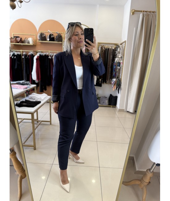 Zra Lacivert Takım Elbise