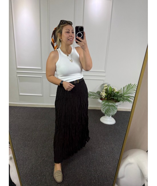 Kraş Modal Siyah Etek Kraş Modal Siyah Etek