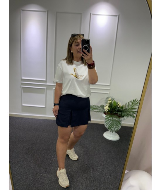 Kumaş Şort Etek Kumaş Şort Etek